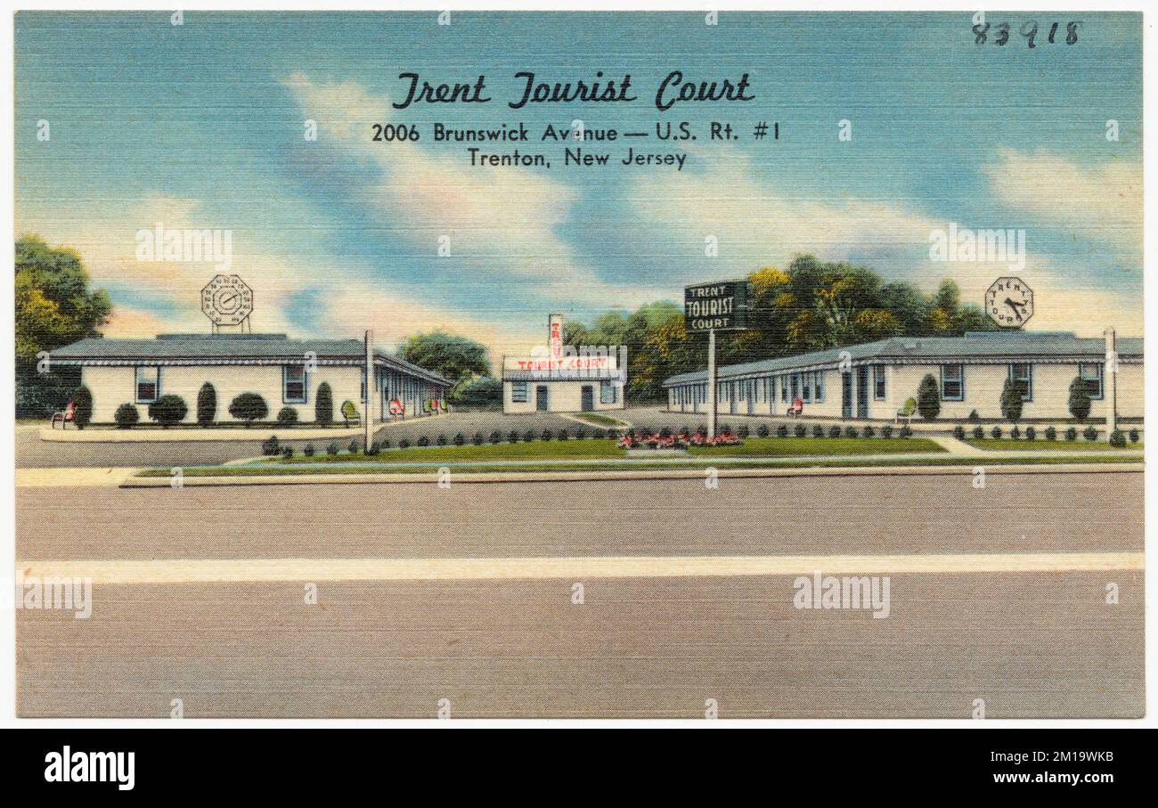 Trent Tourist Court, 2006 Brunswick Avenue U. S. Rt. 1, Trenton