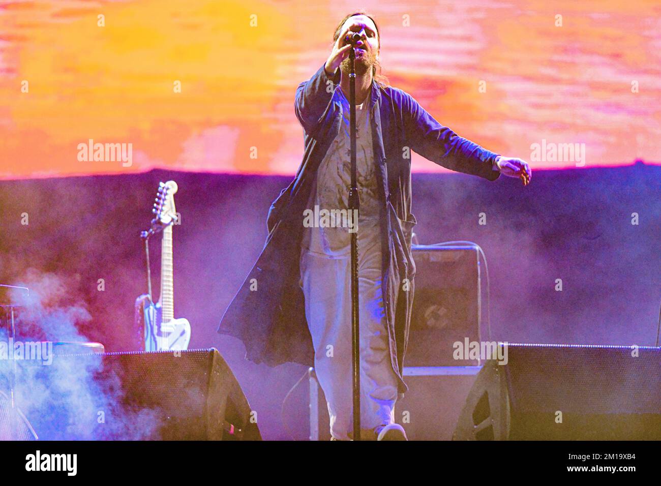 Chet Faker performing live Stock Photo - Alamy