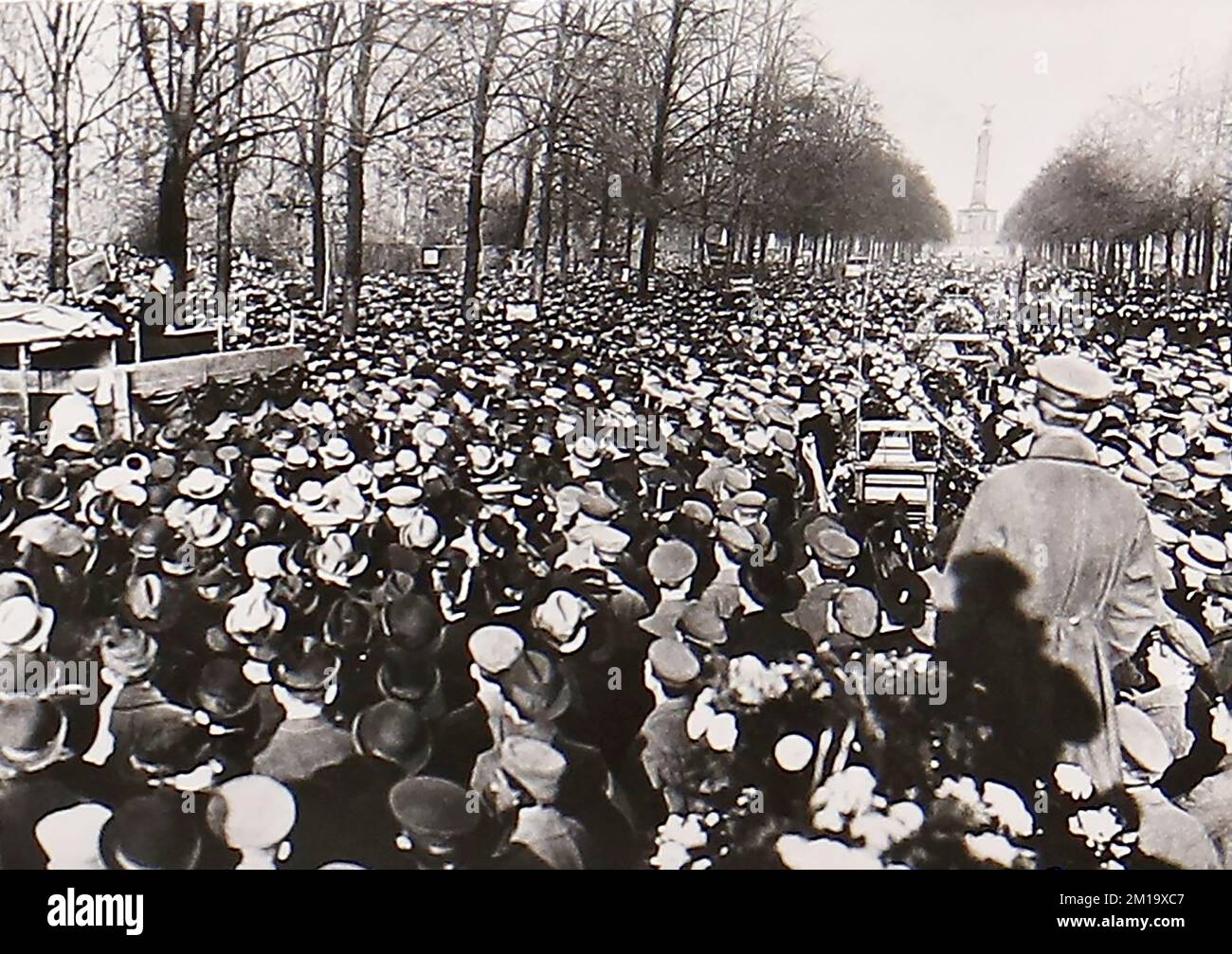Berlin Workers in the November Revolution of 1918-1919. Stock Photo