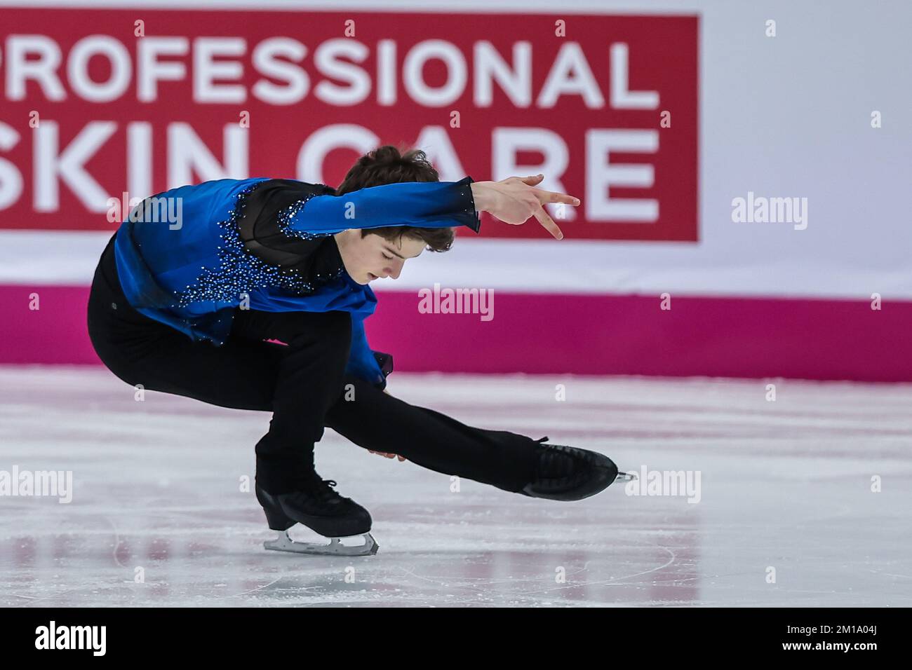 Turin, Italy. 10th Dec, 2022. Lucas Broussard of United States of