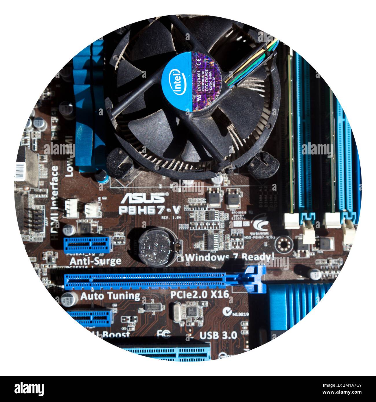 Enjoy exceptional performance with the Asus P8H67-V Gaming motherboard ...