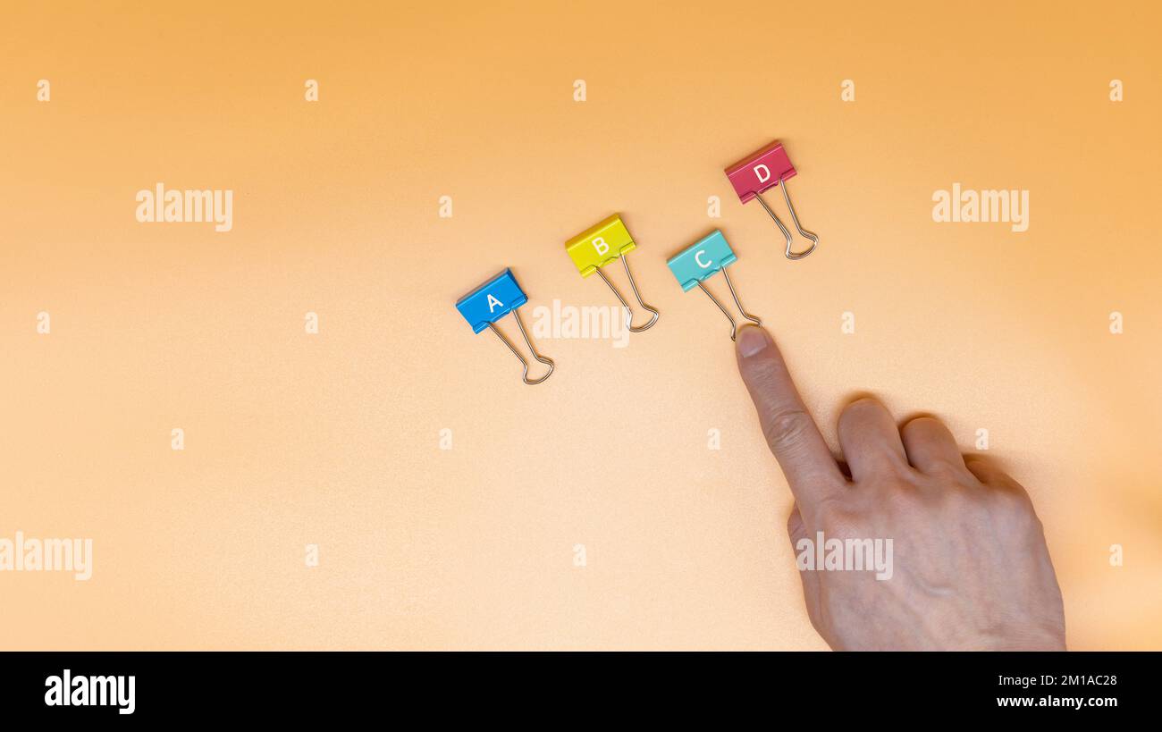 The order of priority in any activity is correct. A person sets