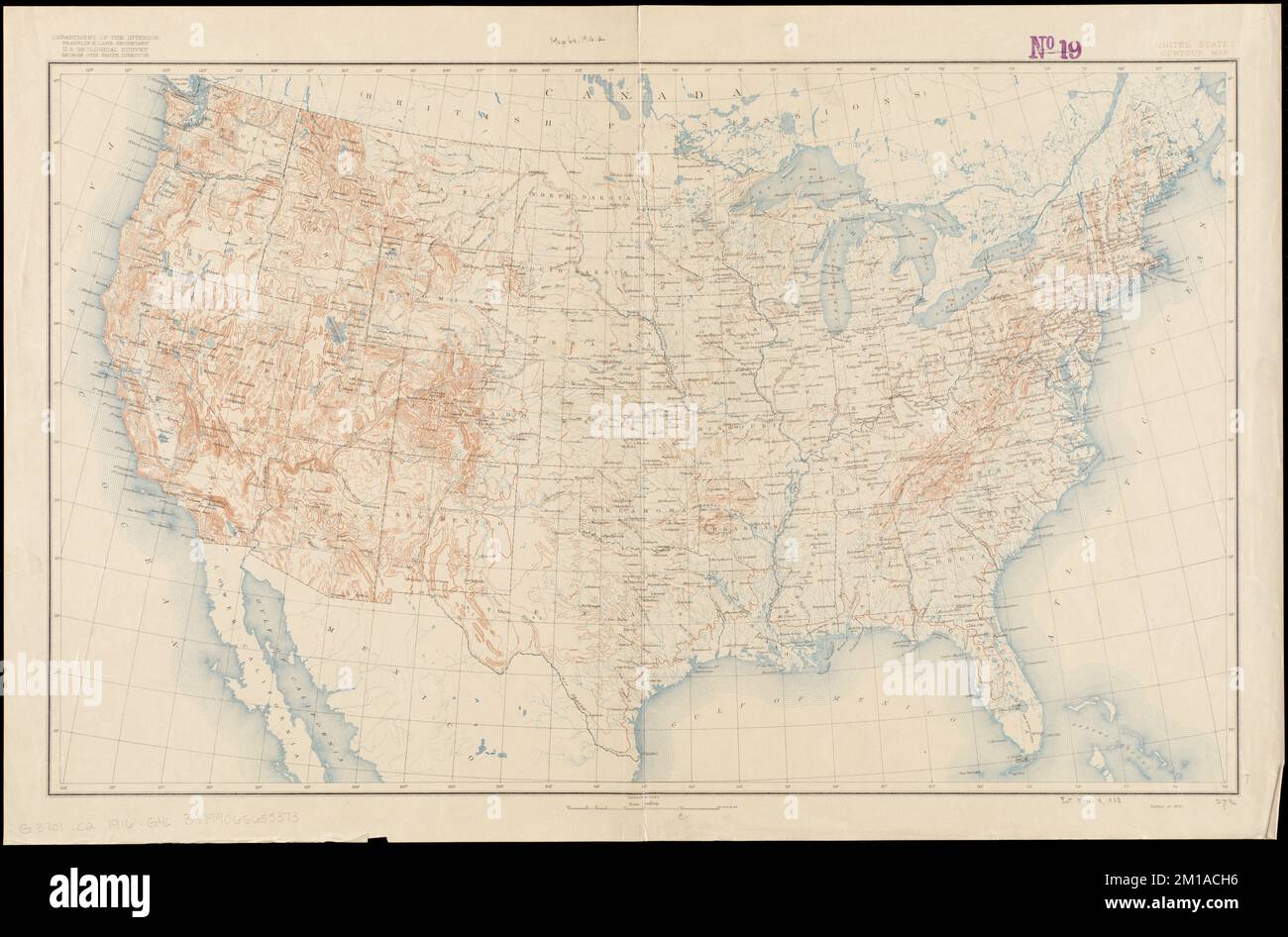 United States Contour Map United States Maps Norman B Leventhal Map United States Contour Map United States Maps Norman B Leventhal Map Center Collection 2M1ACH6