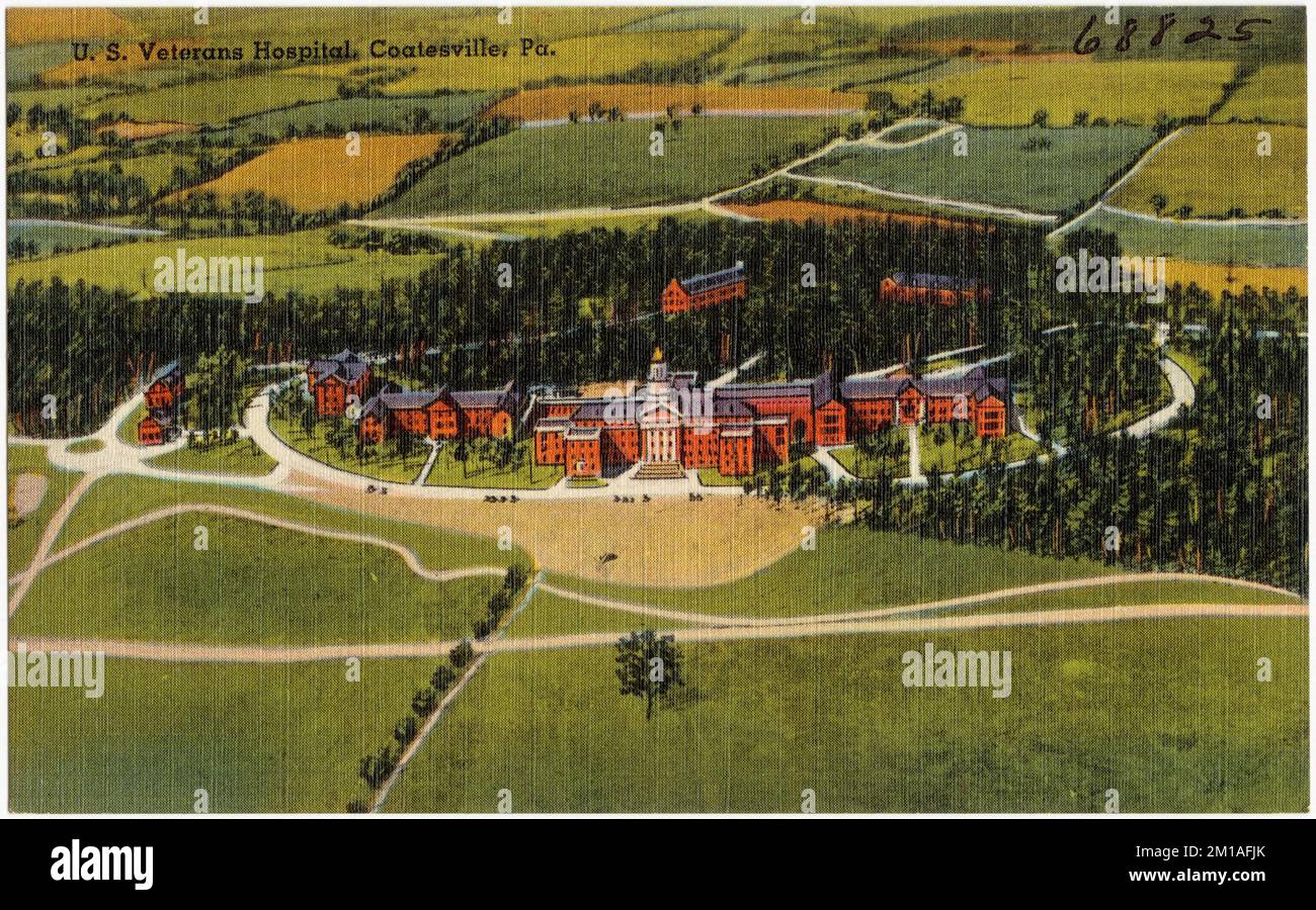 U.S. Veterans Hospital, Coatesville, Pa. , Hospitals, Tichnor Brothers
