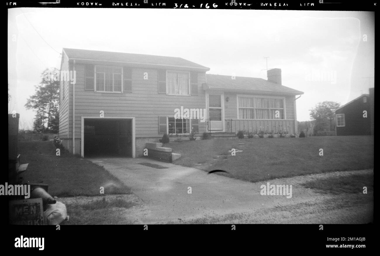 Valley Road #166 , Houses. Needham Building Collection Stock Photo - Alamy
