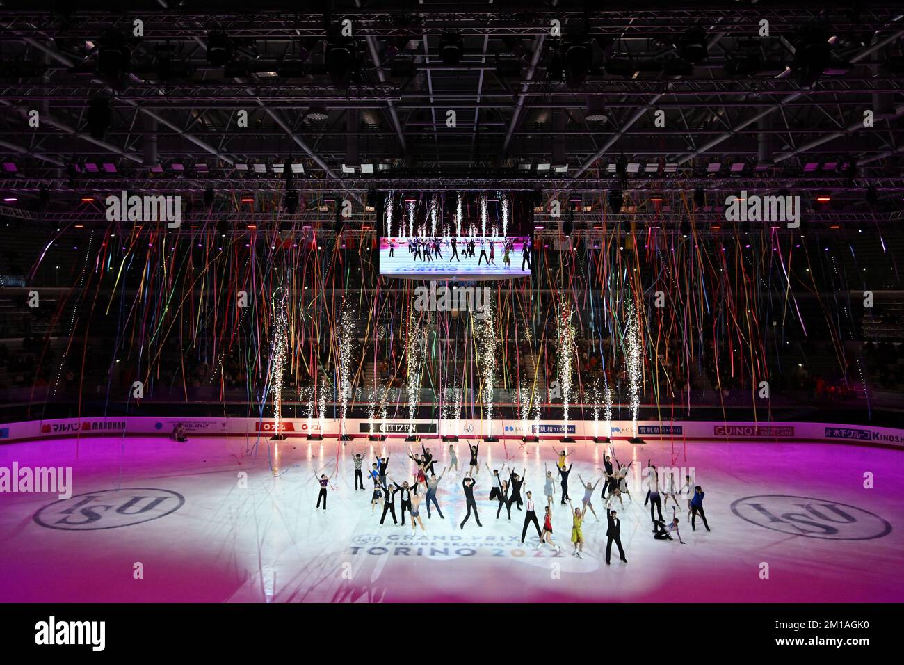 Finale, during Exhibition Gala, at the ISU Grand Prix of Figure Skating