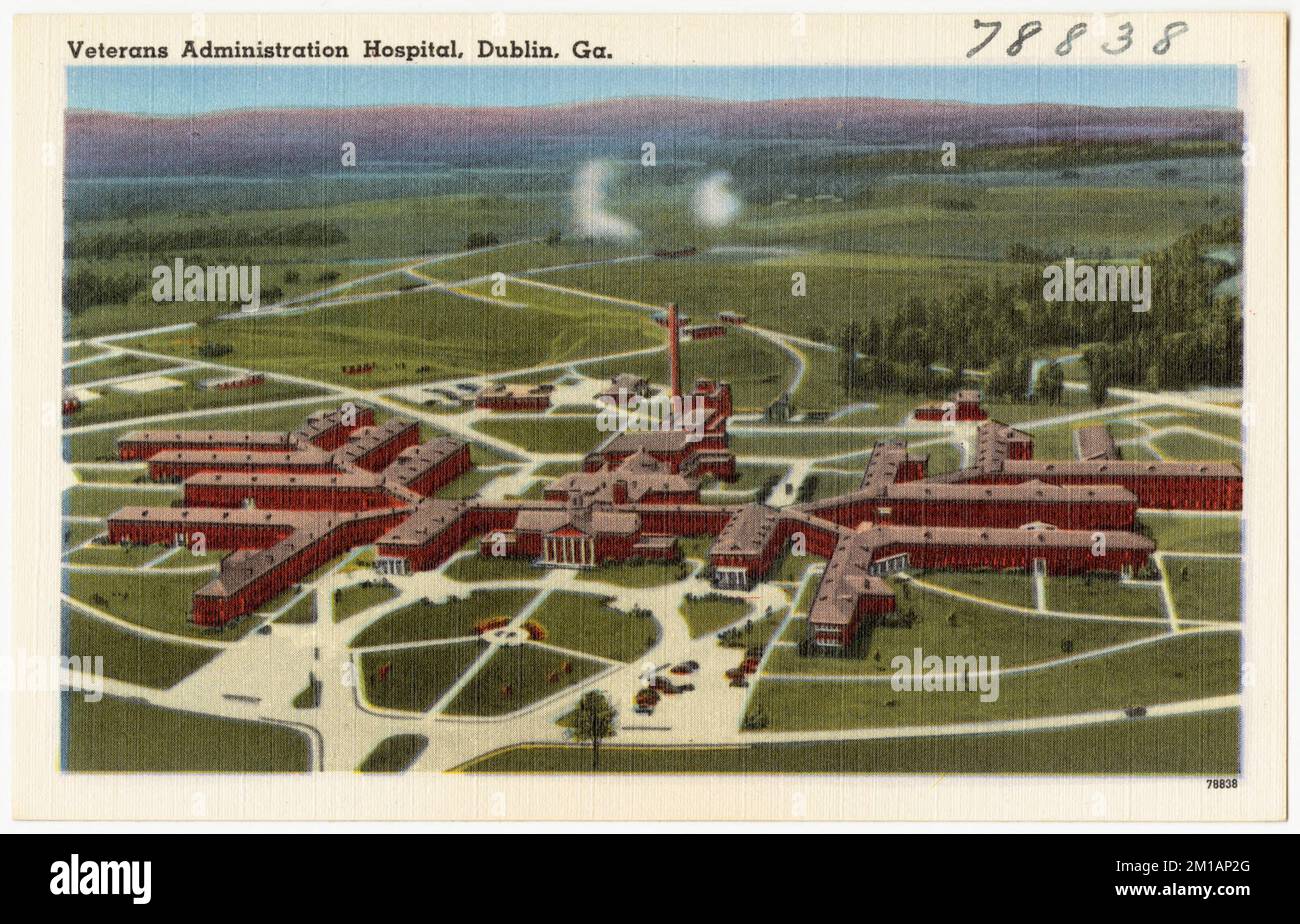 Veterans Administration Hospital, Dublin, Ga. , Hospitals, Tichnor