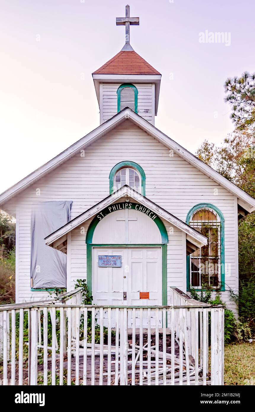 St. Philip Neri Catholic Church is pictured, Dec. 8, 2022, in Theodore