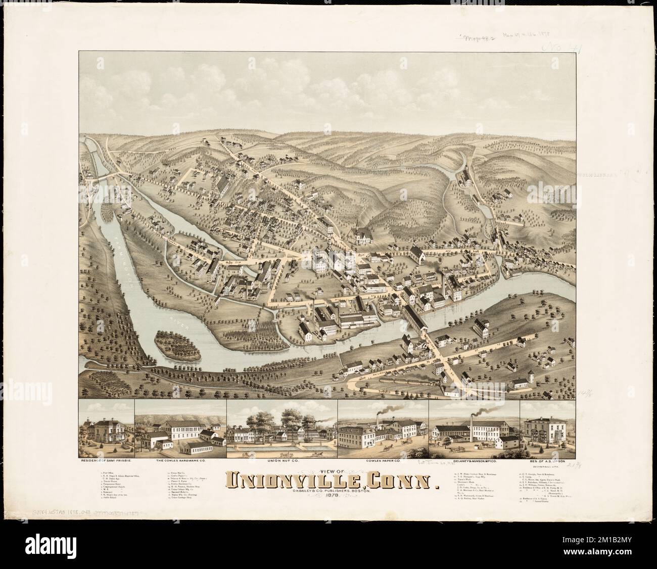 Map of unionville hires stock photography and images Alamy