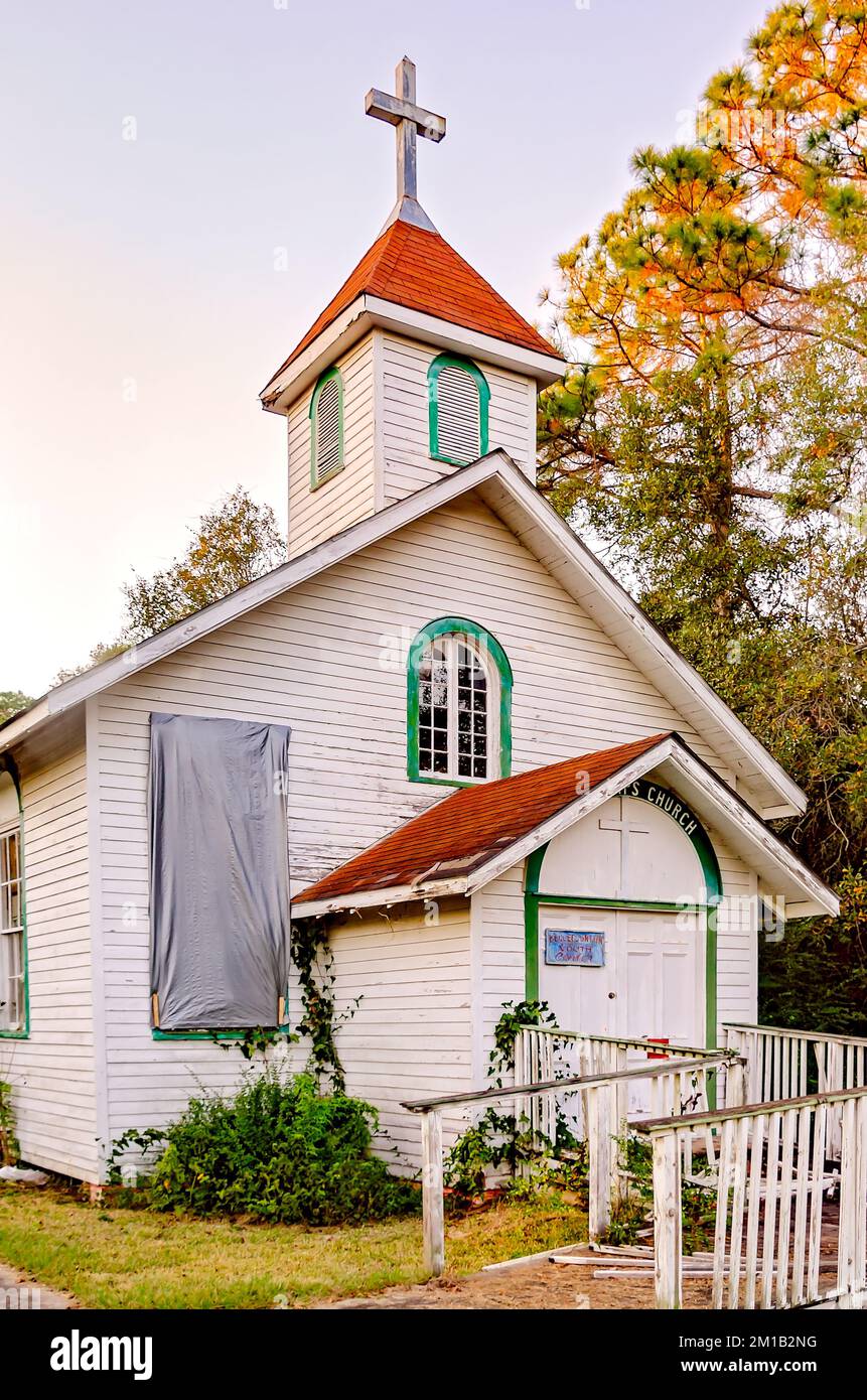 St. Philip Neri Catholic Church is pictured, Dec. 8, 2022, in Theodore