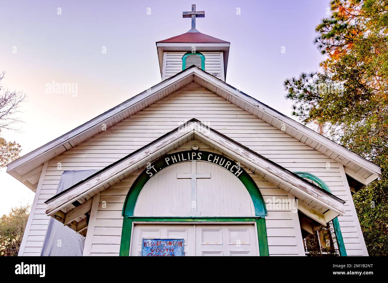 St. Philip Neri Catholic Church is pictured, Dec. 8, 2022, in Theodore