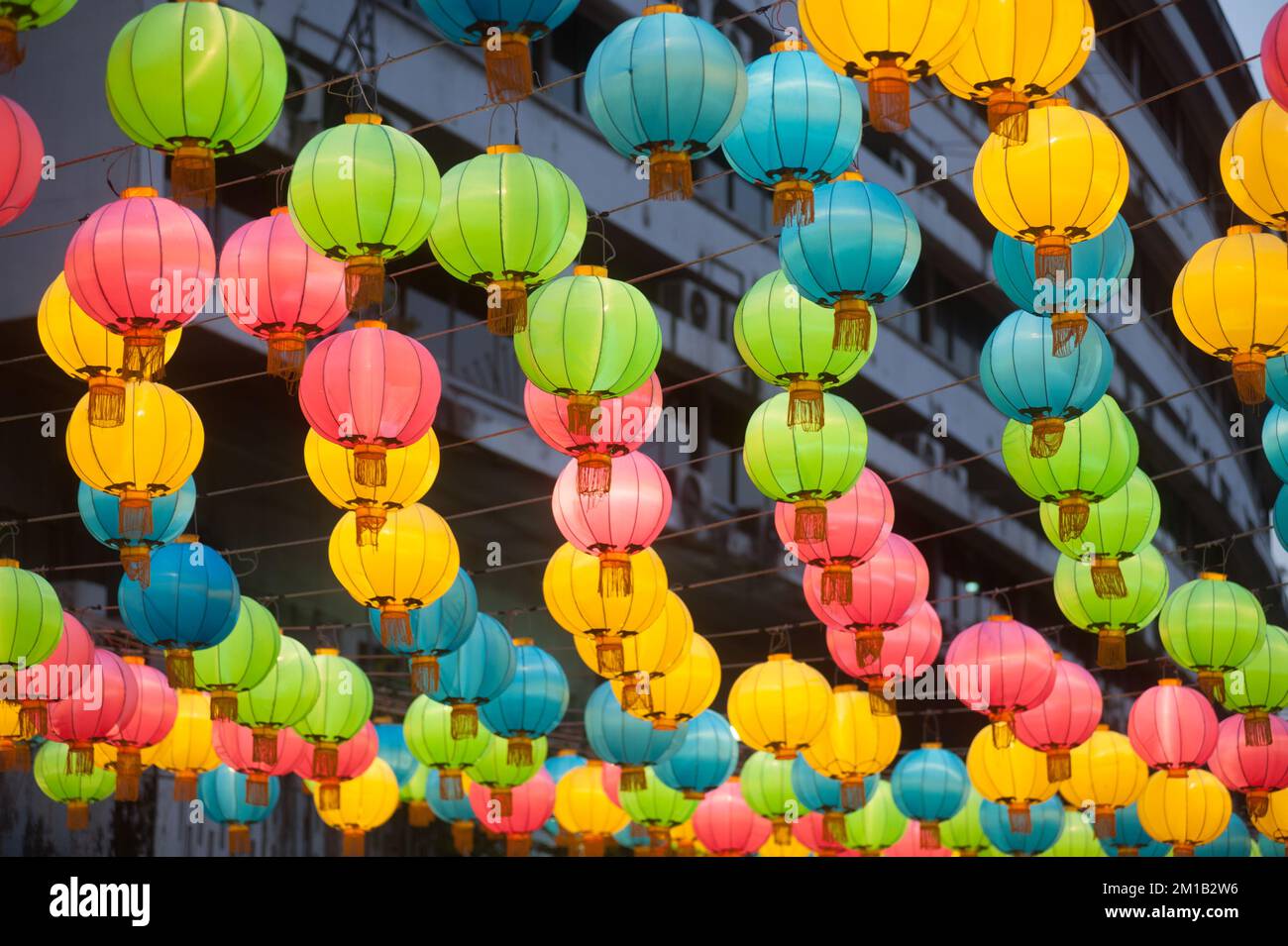 Chinese lanterns illustration hi-res stock photography and images - Alamy