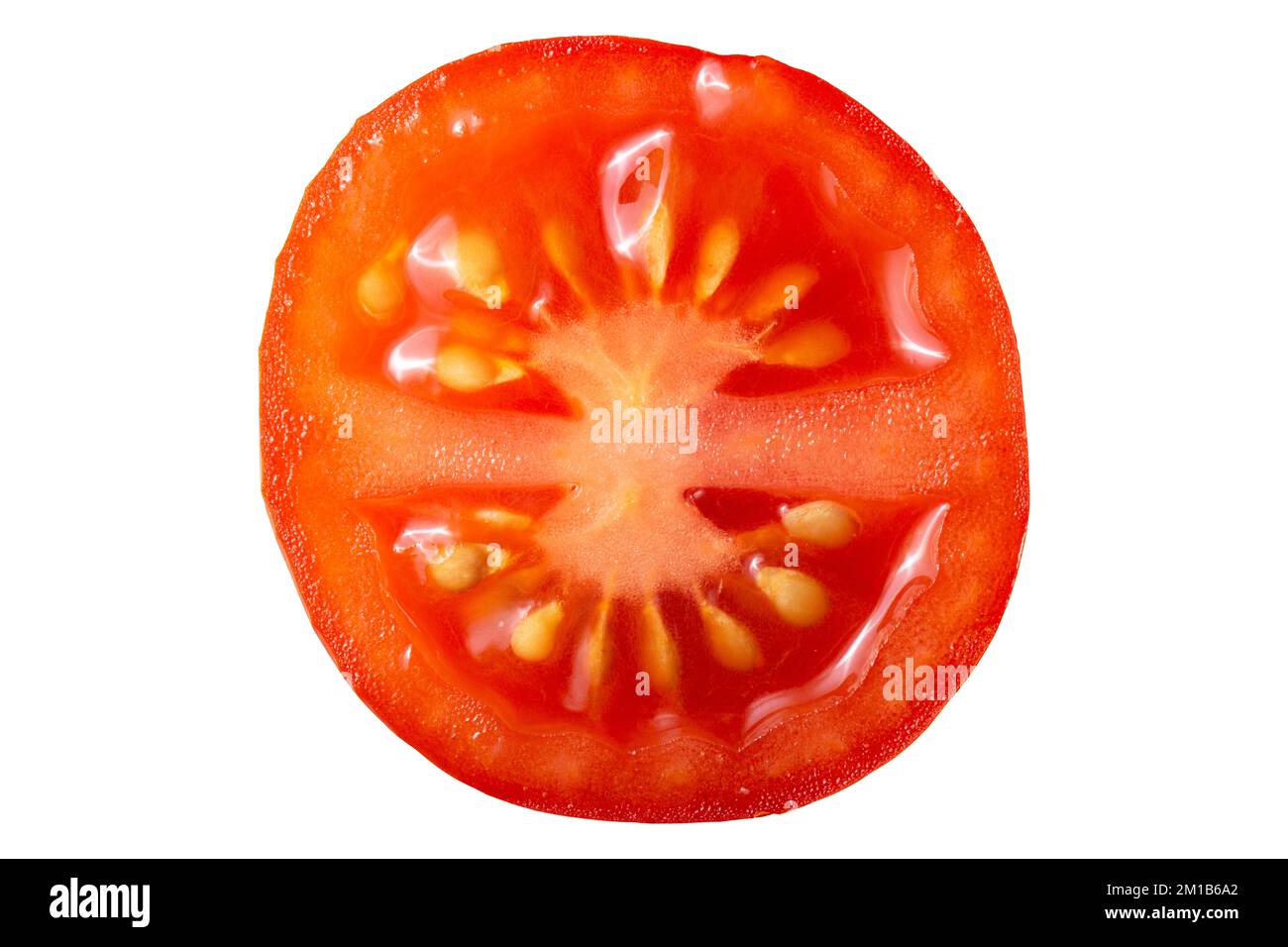 Tomato isolated on white background Stock Photo