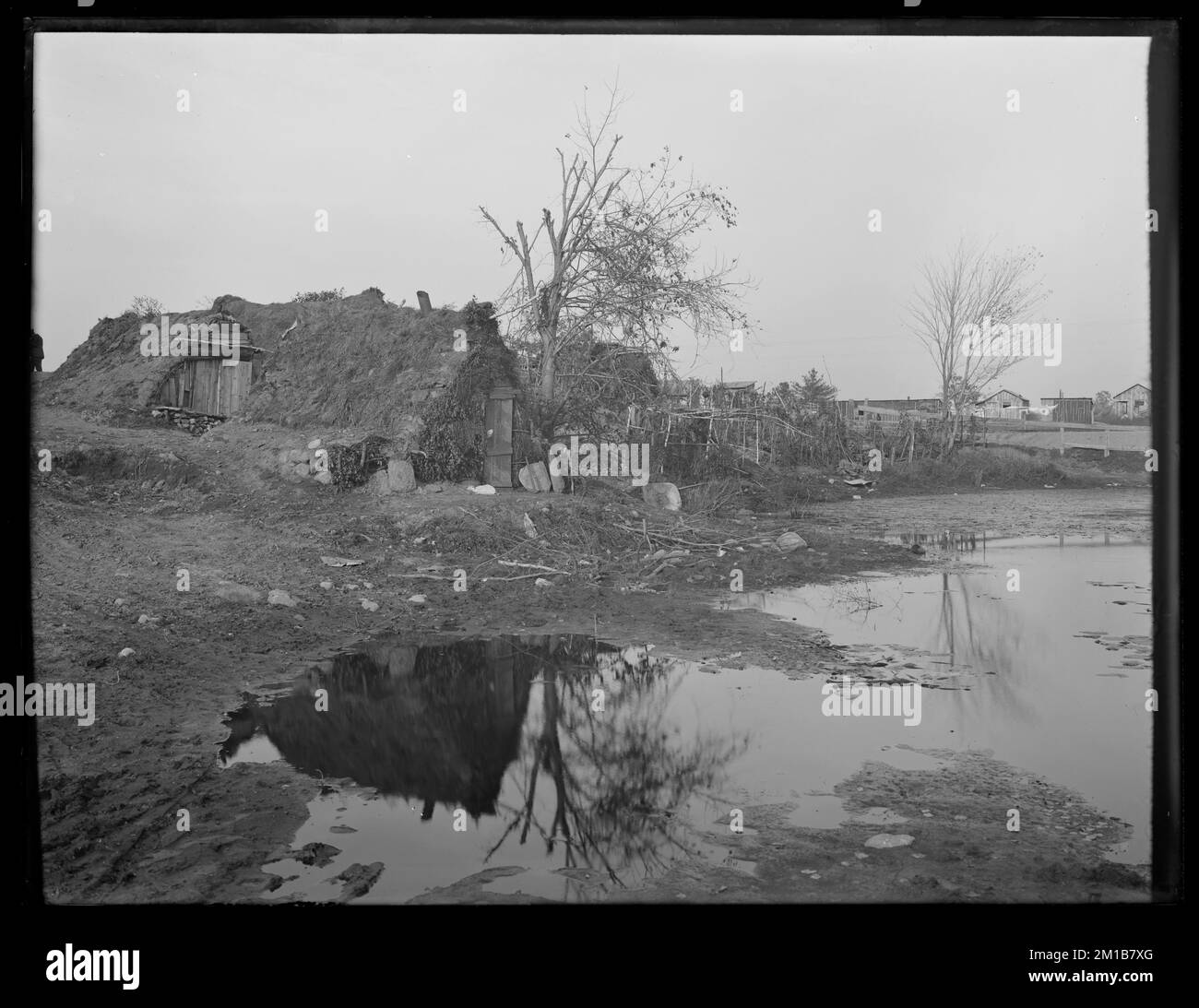 Wachusett Aqueduct, Italian camp, Section 5, Berlin, Mass., Oct. 20