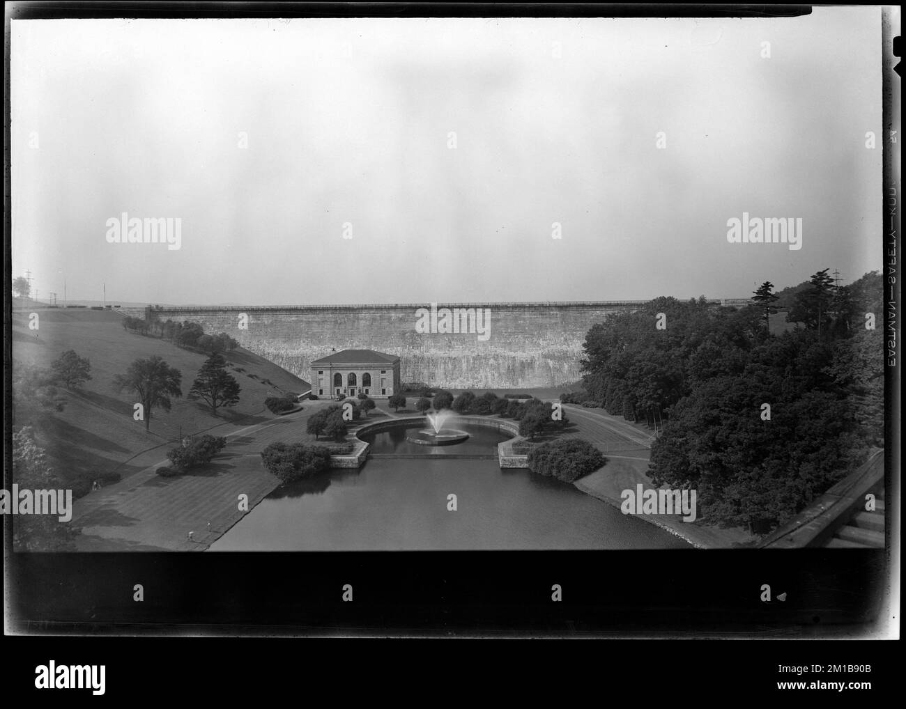 Wachusett Dam and Grounds, Lower Gatehouse, Clinton, Mass., Aug. 1945