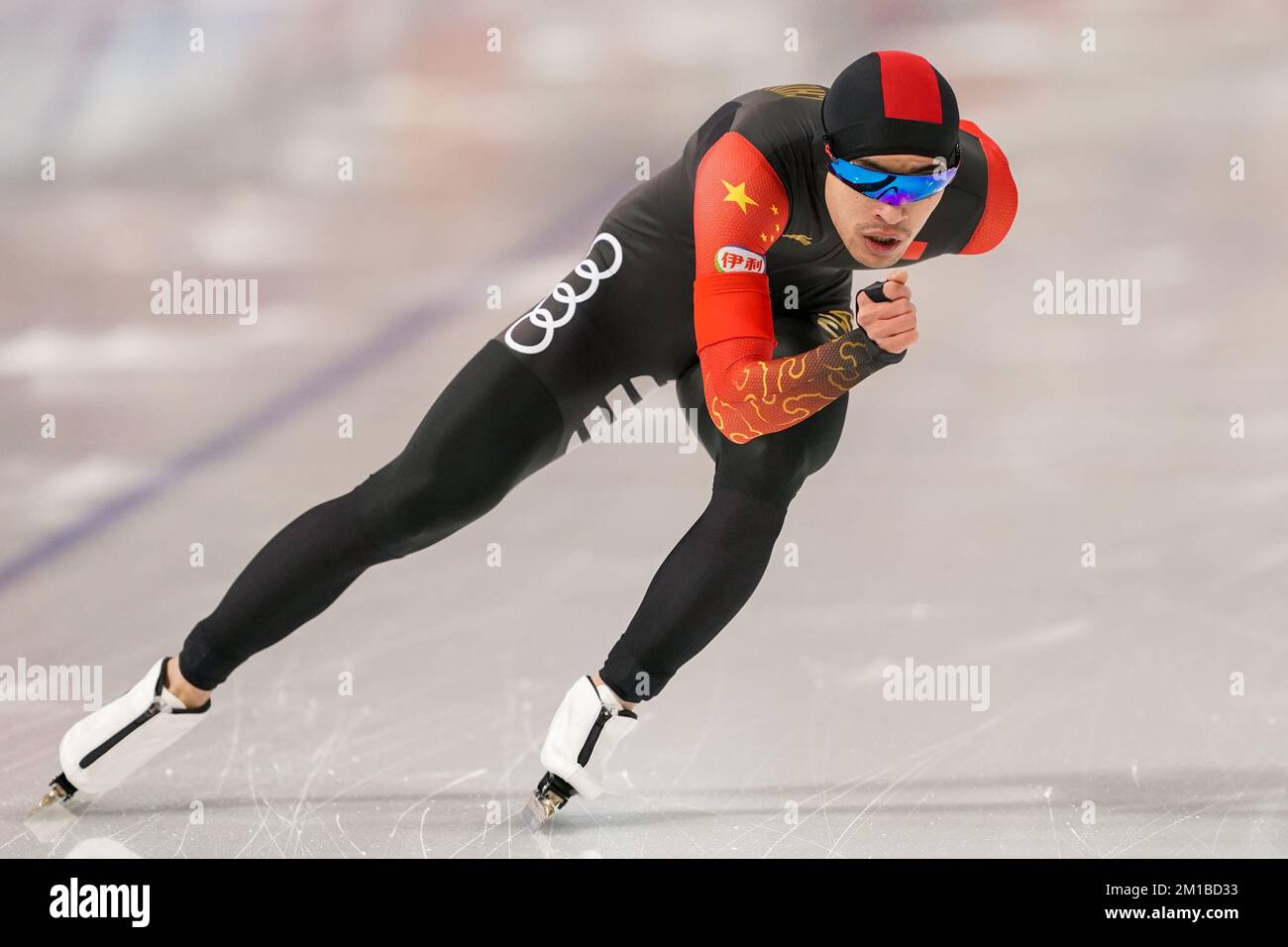 CALGARY, CANADA DECEMBER 11 Zhongyan Ning of China competing on the