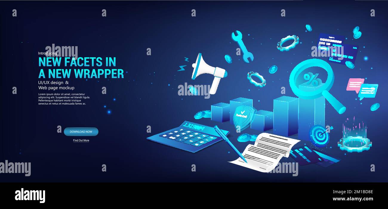 Consulting In The Financial Management Of The Company Stock Vector consulting-in-the-financial-management-of-the-company-stock-vector