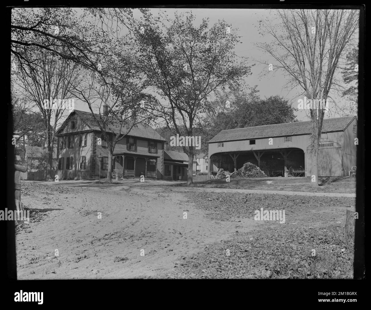 Wachusett Reservoir, house, West Boylston, Mass., Oct. 10, 1897 , waterworks, reservoirs water