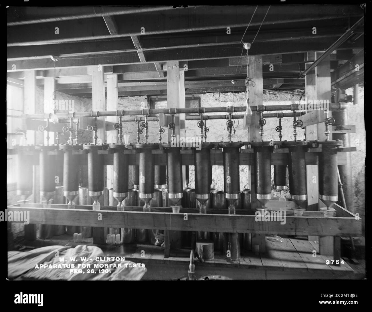 Wachusett Reservoir, Metropolitan Water Works office, apparatus for