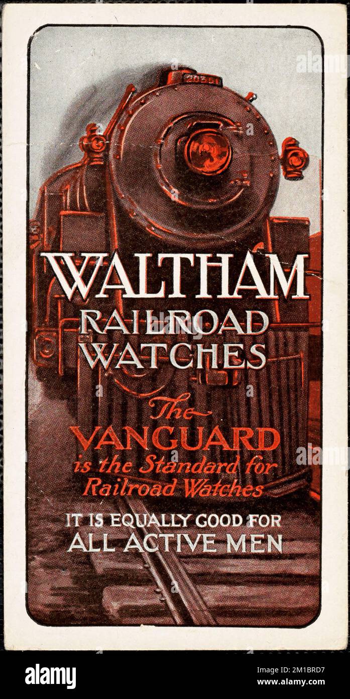 Waltham railroad watches , Clocks & watches, Waltham Watch Company. Waltham Room Collection