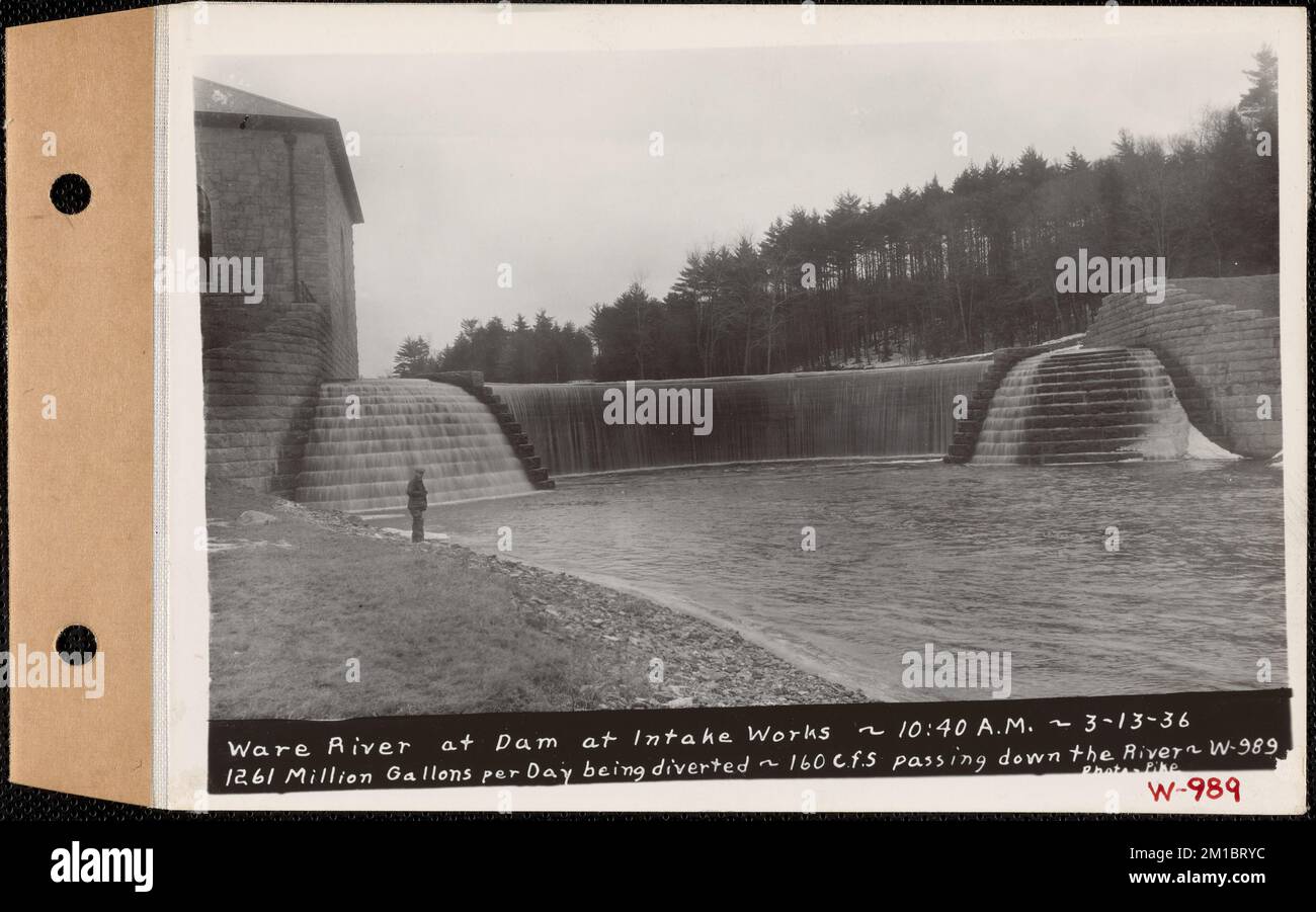 Ware River At Dam At Intake Works 12 61 Million Gallons Per Day Being ware-river-at-dam-at-intake-works-12-61-million-gallons-per-day-being