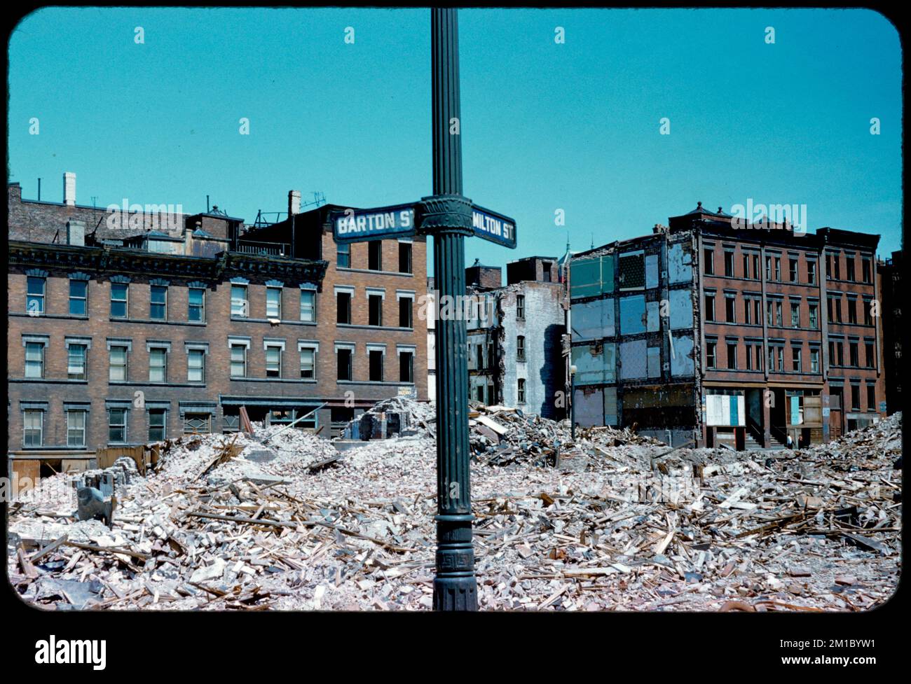 West End ruins , Demolition, Ruins, Traffic signs & signals, Urban ...