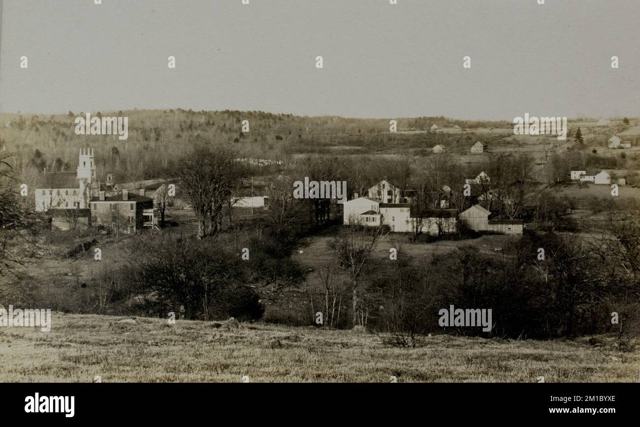 West Granville Village, Phelps house , Streets, Houses, Churches, Farms