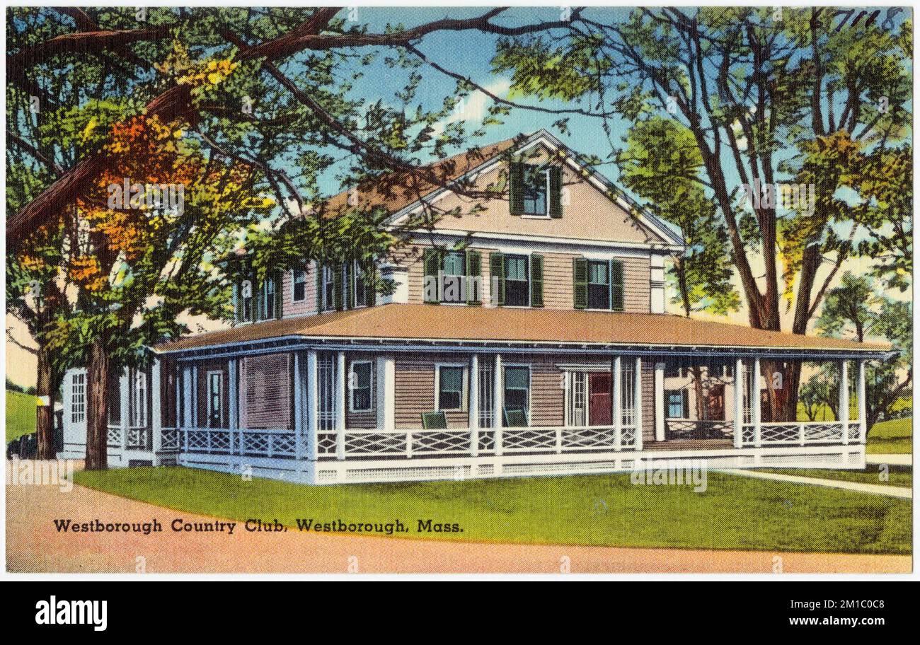 Westborough Country Club, Westborough, Mass. , Country clubs, Tichnor