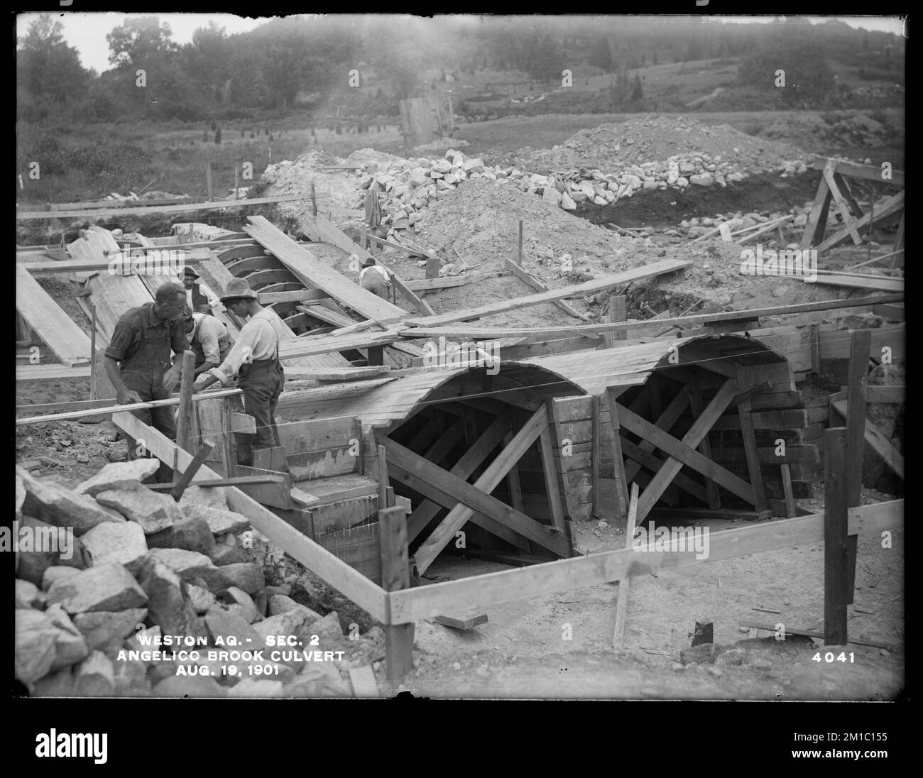 Weston Aqueduct, Section 2, Angelico Brook culvert, Framingham, Mass ...