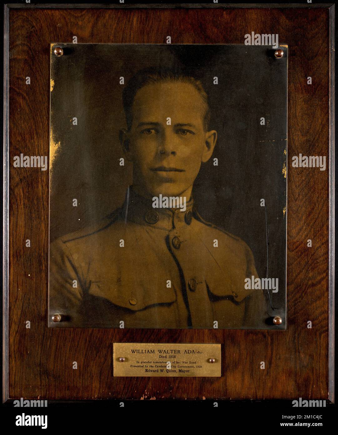 William Walter Adams, died 1918 , Soldiers, World War, 1914-1918 Stock Photo