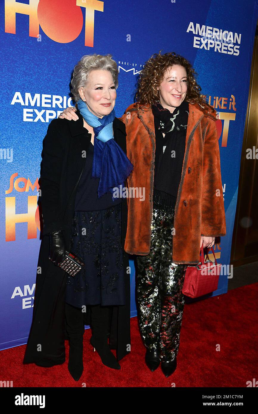 Bette Midler and daughter Sophie Von Haselberg attend the "Some Like it