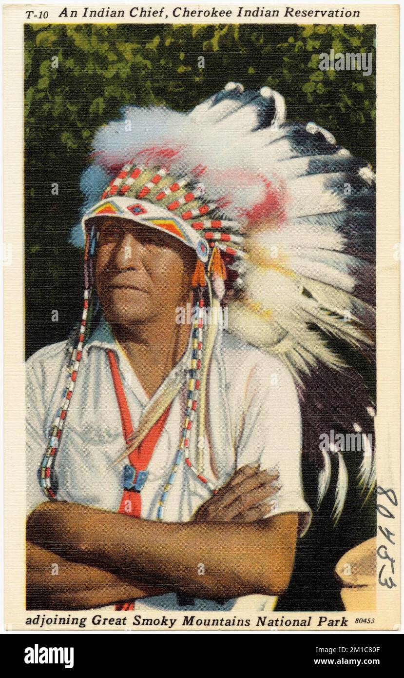Cherokee indian chief hi-res stock photography and images - Alamy