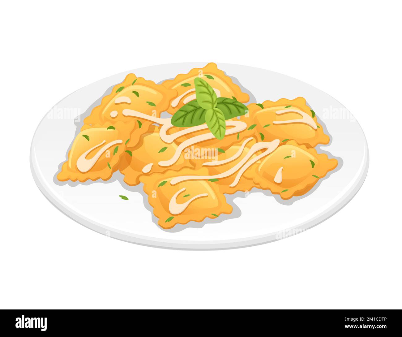 Curly dish Stock Vector Images - Alamy
