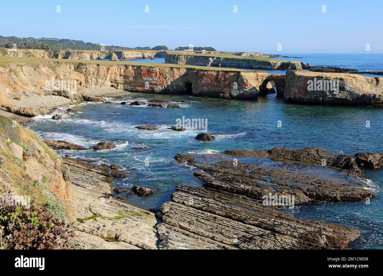 View from Point Arena California Stock Photo Alamy