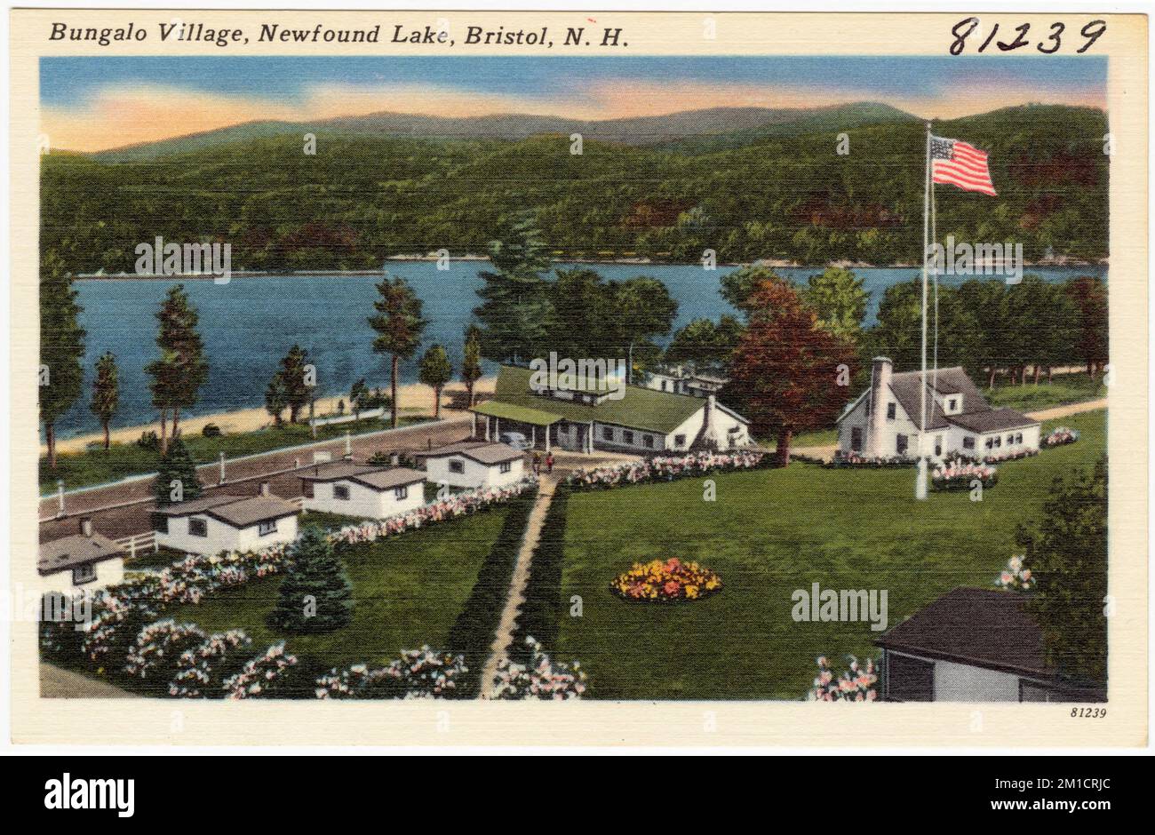 Bungalo Village, Newfound Lake, Bristol, N.H. , Houses, Tichnor