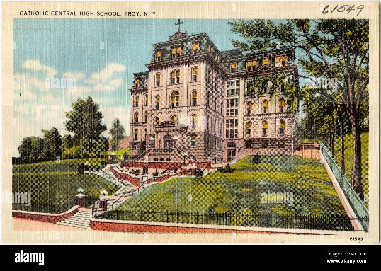 Catholic Central High School, Troy, N. Y. , Schools, Tichnor Brothers