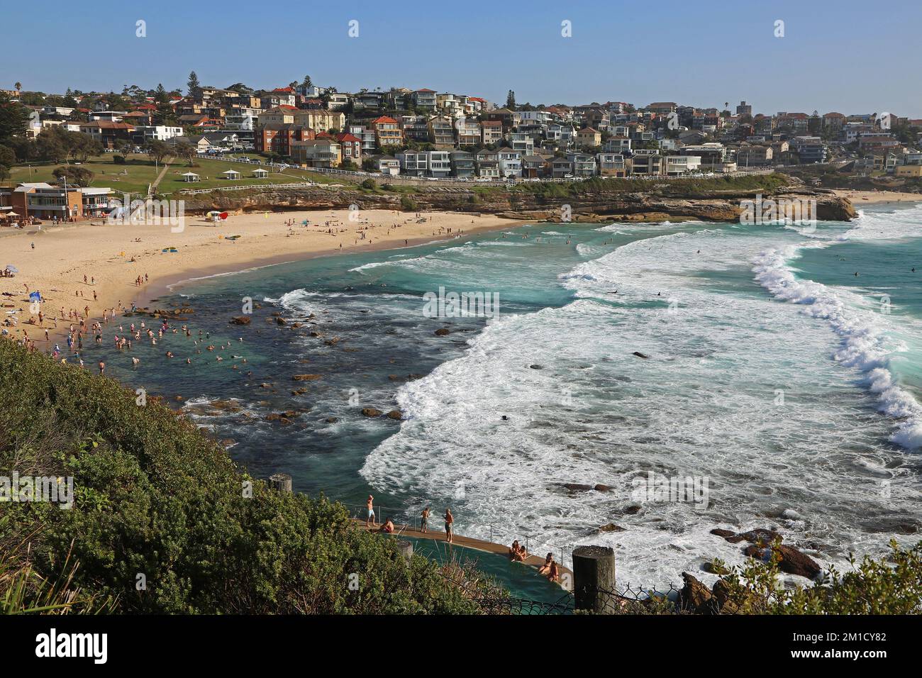 Bronte Beach bay Sydney, Australia Stock Photo Alamy