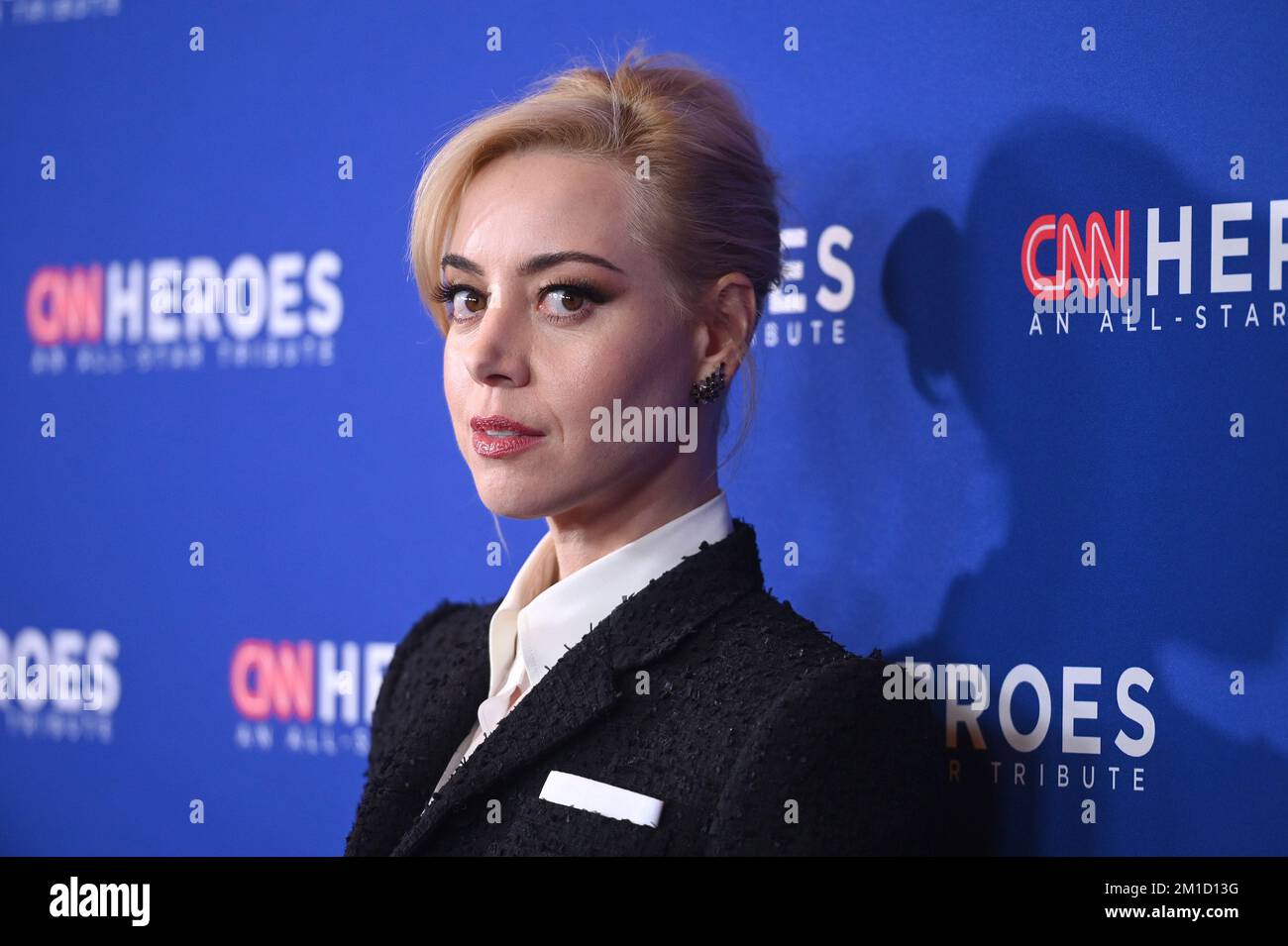 Audrey Plaza attends the 16th annual CNN Heroes: An All-Star Tribute