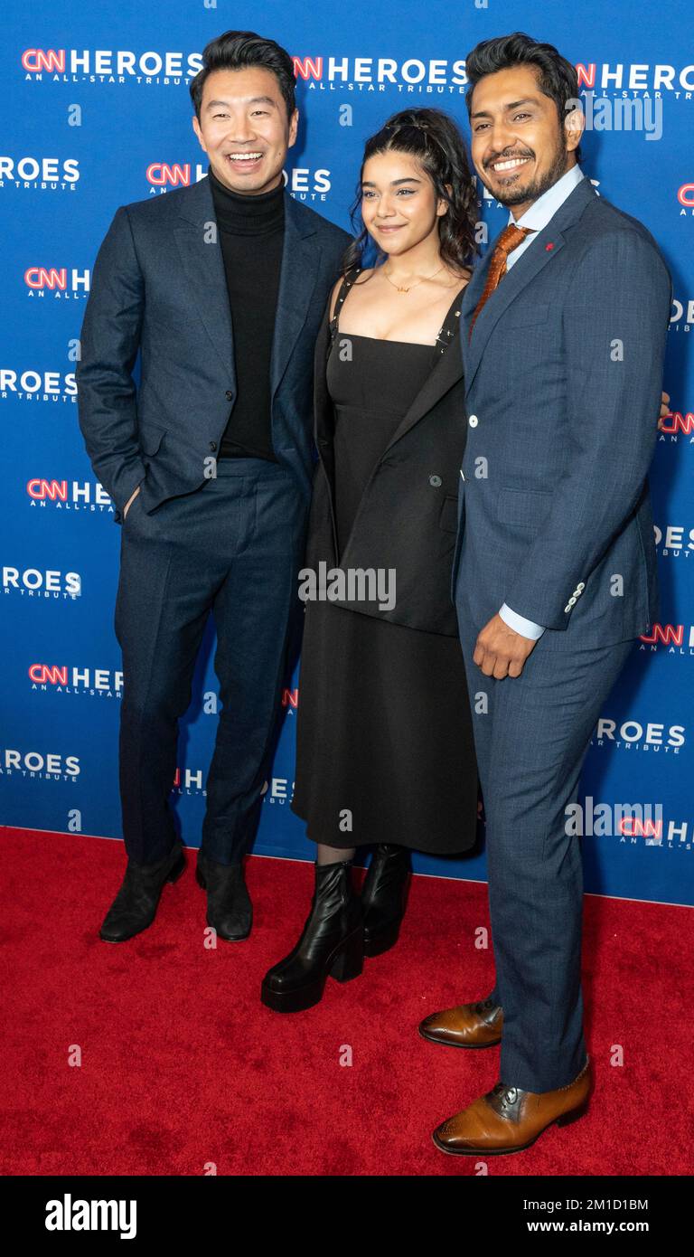 Simu Liu, Iman Vellani, Tenoch Huerta attend the 16th annual CNN Heroes
