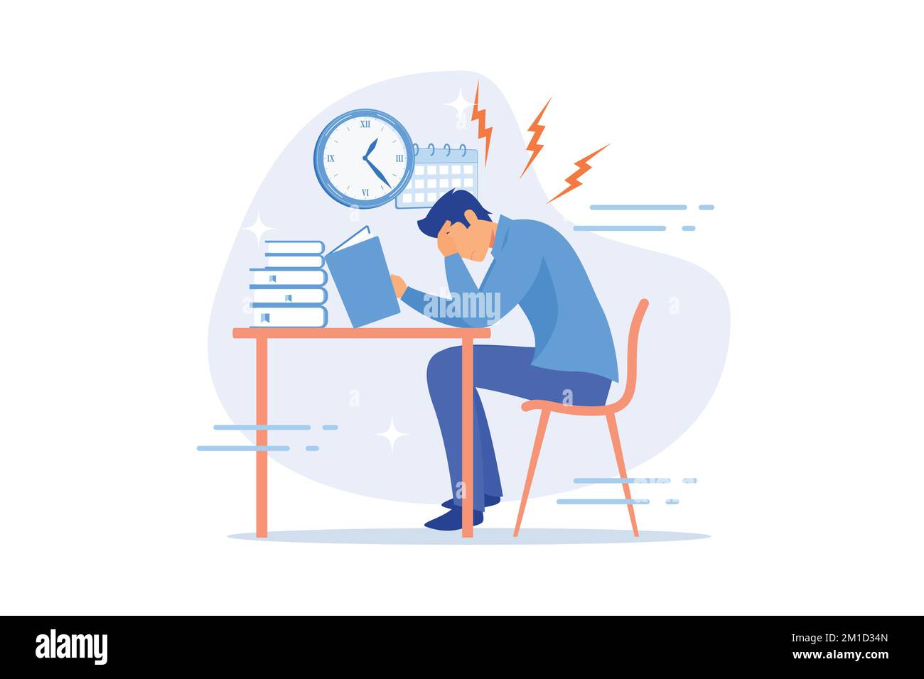 Terrible Lesson Stock Vector Images Alamy