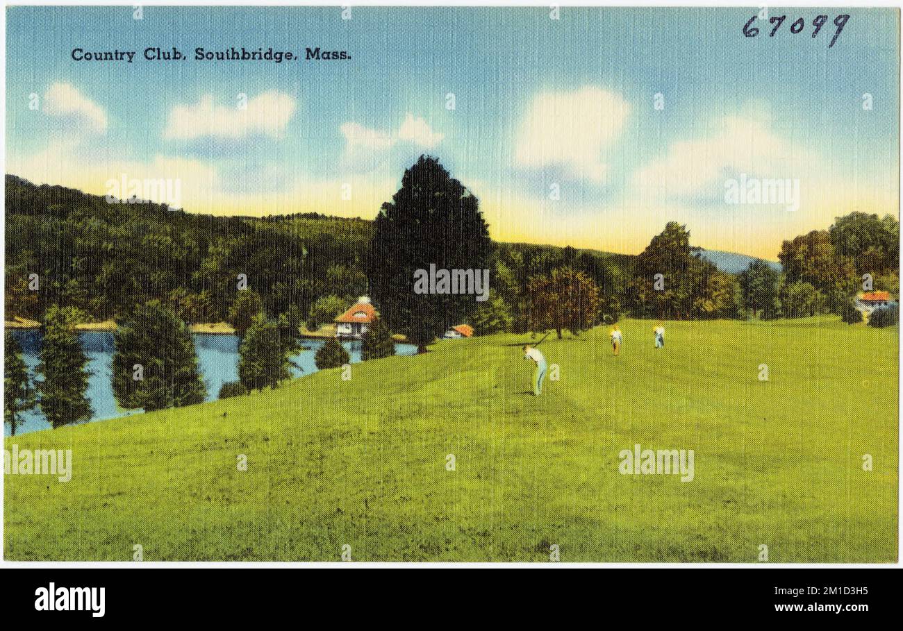 Country Club, Southbridge, Mass. , Country clubs, Tichnor Brothers