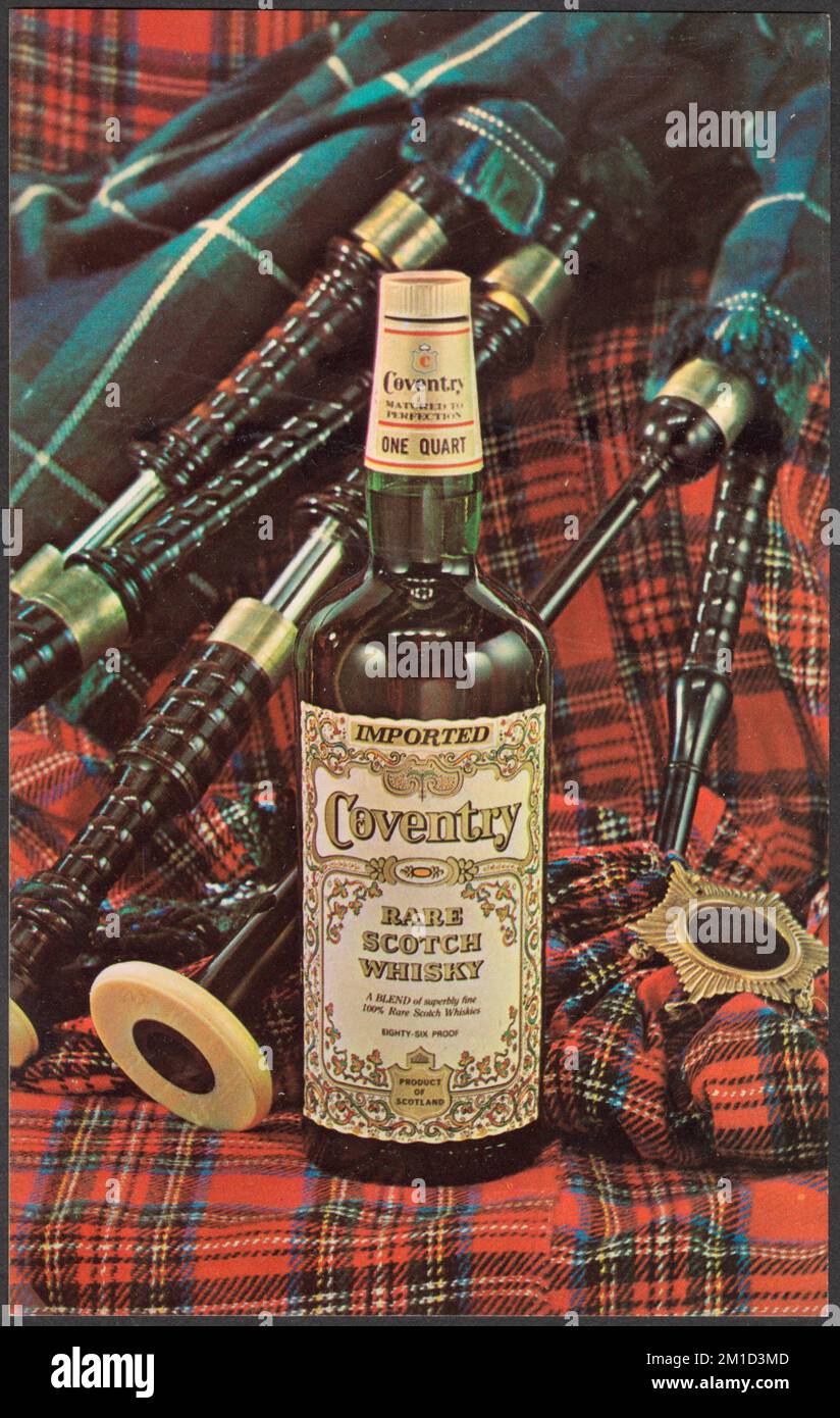Coventry, the legendary scotch , Whiskey, Charles Jacquin et Cie., Inc