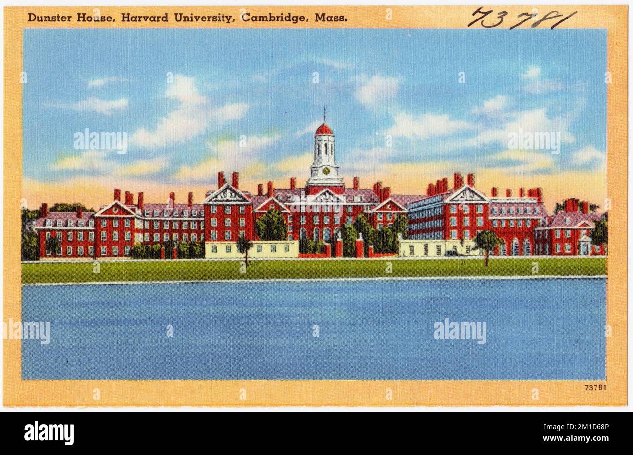 Carte Postale Antique Harvard Cambridge MA - 1905 - Multiview - États-Unis