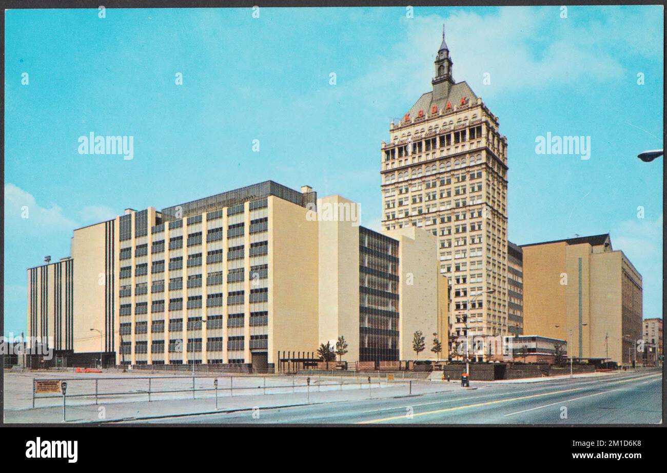 Eastman Kodak Co. , Commercial facilities, Tichnor Brothers Collection, postcards of the United States Stock Photo