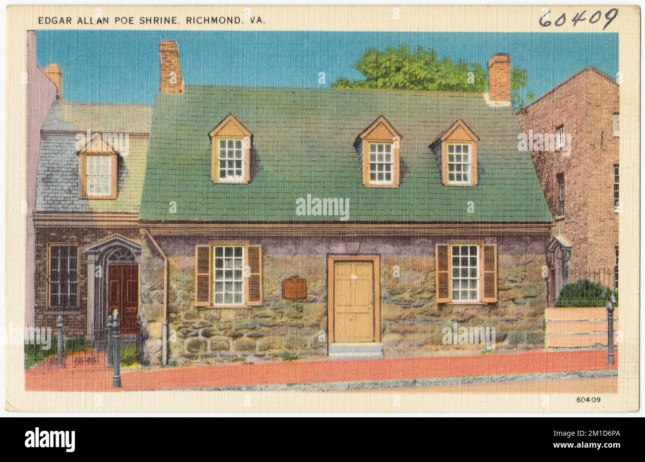 Edgar Allan Poe Shrine, Richmond, VA. , Historic buildings, Houses