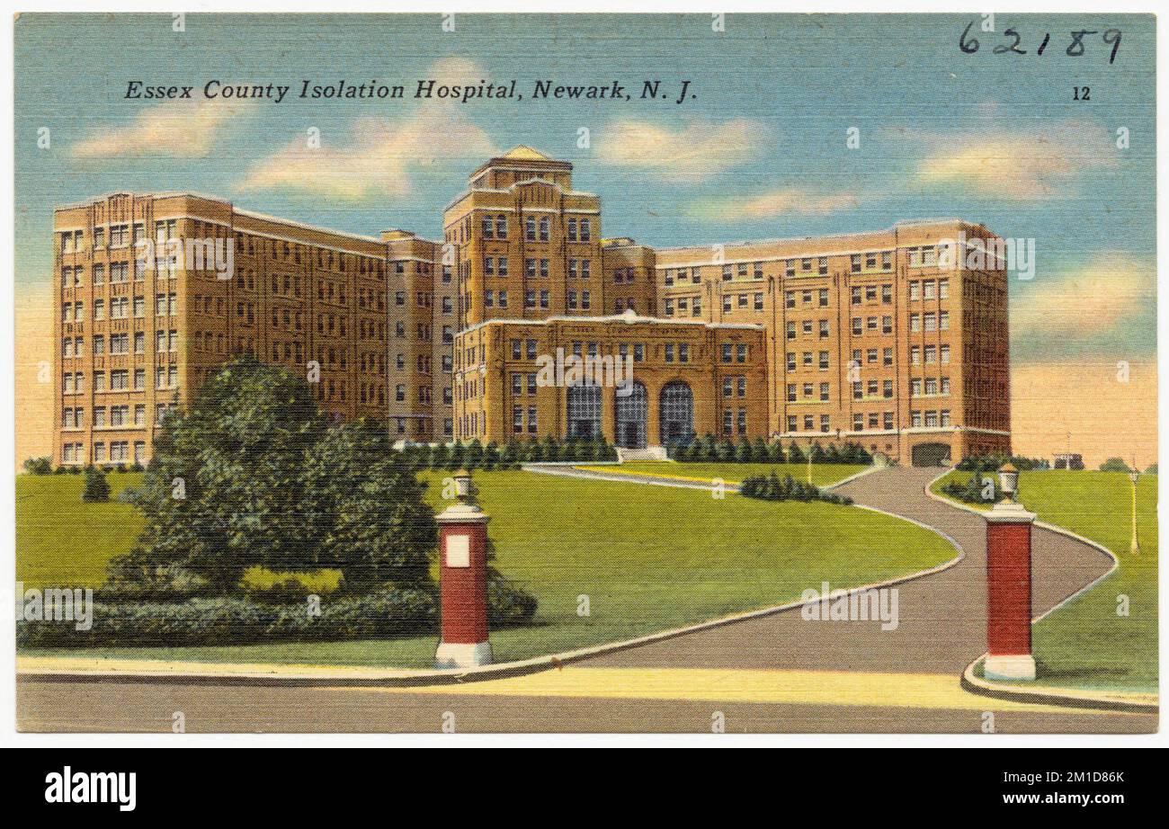 Essex County Isolation Hospital, Newark, N. J. , Hospitals, Tichnor