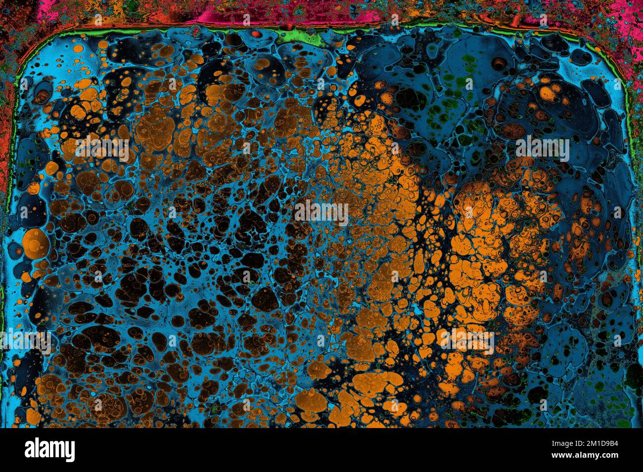 Ebru marble effect pattern design for print Stock Photo - Alamy