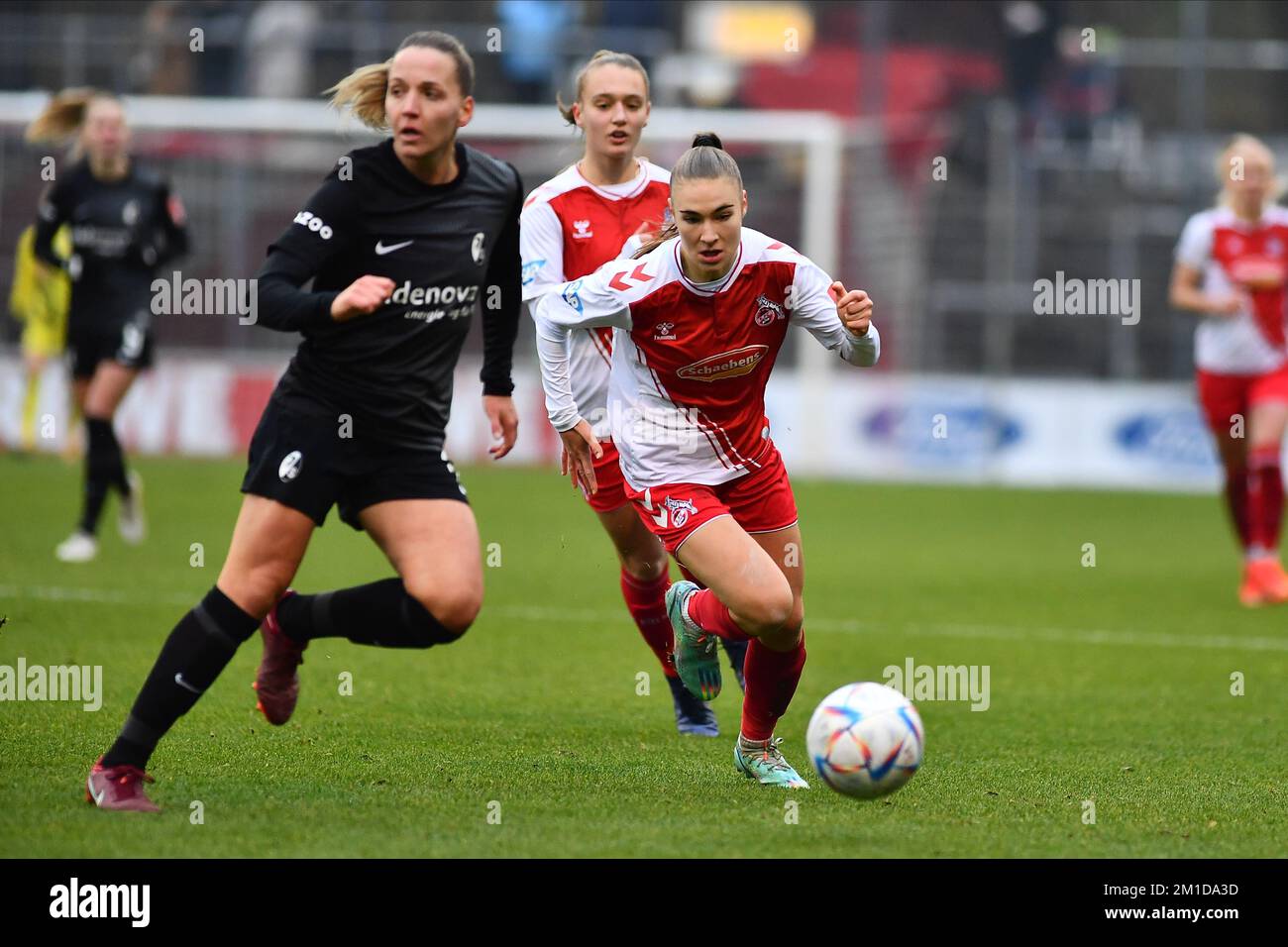 GERMANY, COLOGNE - DECEMBER 11, 2022: Alena Bienz. The match of Women ...