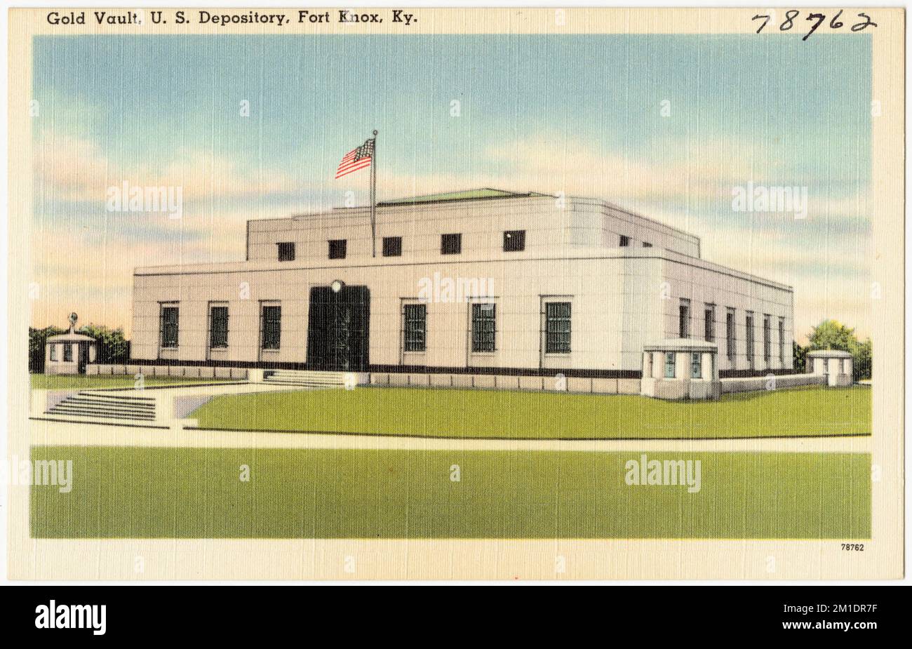 Gold Vault, U. S. Depository, Fort Knox, Ky. , Military facilities