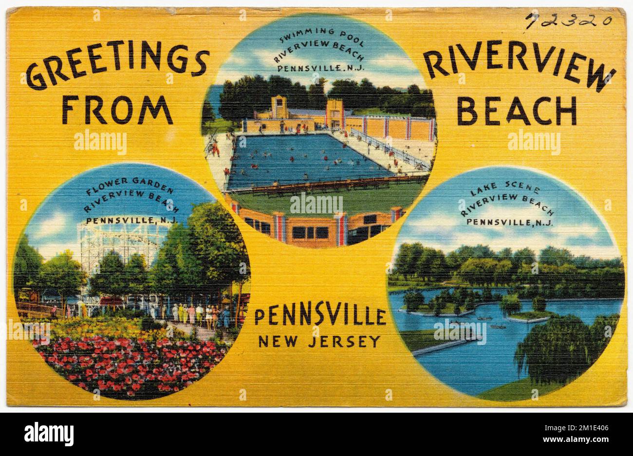 Greetings from Riverview Beach, Pennsville, New Jersey , Parks, Lakes